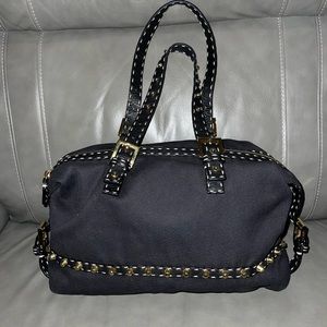 FENDI should bag pristine condition , black canvas no signs of wear.